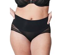 Spanx Women's Illusion Lace Hi-Hipster Underwear, Very Black, M