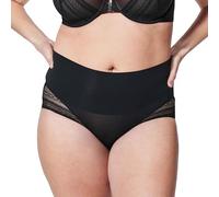 Spanx Women's Illusion Lace Hi-Hipster Underwear, Very Black, XS