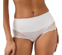 Spanx Women's Lace Hi-Hipster Waist Briefs, Powder, L