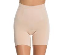 Spanx Womens Soft Nude (beige) Oncore Mid-thigh High-rise Stretch-jersey Shorts Xs