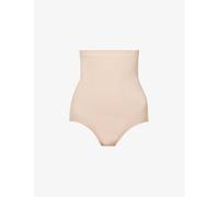 Spanx Womens Soft Nude Everyday Shaping High-rise Stretch-woven Shorts L
