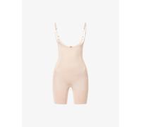 Spanx Womens Spanxsculpt™ Oncore Open-Bust Mid-Thigh Bodysuit Soft Nude XL