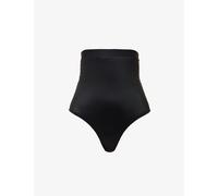Spanx Womens Spanxshape™ Invisible High-Waisted Stretch-Woven Thong Very Black XS