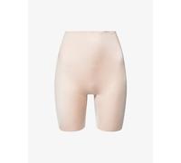 Spanx Womens Spanxshape™ Suit Your Fancy Low-Back Mid-Thigh Shorts Champagne Beige XL