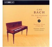 Spanyi - CPE Bach: The Solo Keyboard Music, Vol 20 - Sonatas from 1760-66 /Spányi