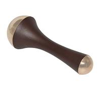 Spanzo Creation Natural Ayurvedic 2 in 1 Kansa Wand Face Acupoint Massager for Detoxification & Deep Relaxation Massage Tool Teak Wood Handle-7