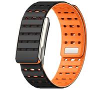 Spapoy Silicone Sport Band Compatible with Whoop 5.0 Bands Strap for Men Women, Soft Breathable Adjustable Waterproof Replacement Wristbands for Whoop 5.0 Band One, Peak and Life [Not for Gen 4]
