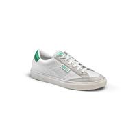 Sparco 0012B3BIVD Shoe Sneaker S-Time Eco-Leather Unisex White/Green