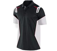 Sparco 01265NR2M Skid Polo Shirt, Size M, M