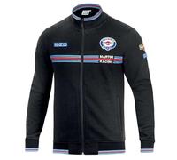 Sparco 01278MRNR3L MARTINI-R ZIP SWEATSHIRT SIZE L, multicoloured, Large