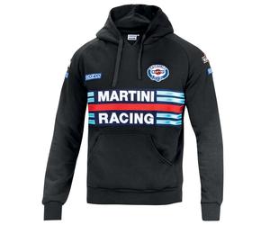 Sparco 01279MRNR Work Sweatshirt Hoodie Martini Racing Black