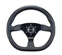 SPARCO 015TRGL1TUV Universal Steeringwheel 'L360 Flat' -Black Leather-Diameter 330mm