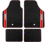 Complete Set 03763 Carpet Car Red Universal Four Pieces SPARCO