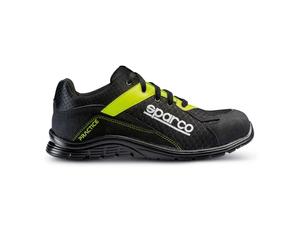 Sparco 07517NRGF Safety Shoe Practice Jos ESD S1P SRC Black/Yellow