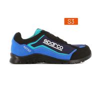 Sparco 07522NRAZ Nitro Petter ESD S3 SRC Safety Shoe Blue/Black