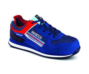 Sparco 07527MRBM Gymkhana Martini ESD S1PS SR Blue Safety Shoe