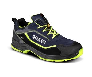 Sparco 07537BMGF Safety Shoe Indy Baltimore ESD S3S SR Blue/Yellow