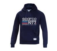 Sparco 1977 Hoodie Motorsport Heritage Relaxed Fit Leisurewear Hoody