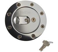 Sparco 27004OA Brushed Aluminum Locking Fuel Cap
