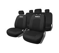 SPARCO BLACK SPORTS SEAT COVER SET, SPCS442BK