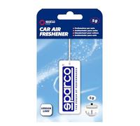 Sparco Cellulose Car Air Freshener with Hanging Hook, Urban Lime Fragrance, Fresh Citrus Scent with Lime Notes, Up to 30 Days, 5 Grams