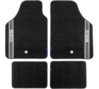 SPARCO Complete Set 03763 Universal Carpet Floor Mats 4-Piece