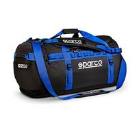 Sparco Dakar Travel Bag-L Black/Blue, Multicoloured, 42/50 EU