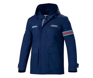 Sparco De Campo Martini Jacket, Blue, XL Unisex Adult