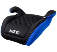 Sparco F100K Kindersitz Booster Seat 125-150cm Black Blue Stitched