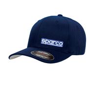 Sparco Flexfit Motorsport Flat Peak Cap / Hat With Logo