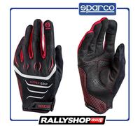 SparcoGaming Hypergrip breathable gaming glove, Black/Red, size 12