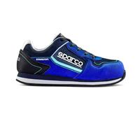 sparco Unisex's Gymkhana Work Safety Shoes, Blue Baby Blue, 45 EU