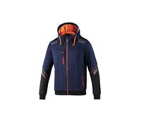 sparco Hoodie Brand Model Zip Up Hoodie TW Size XL Navy/Orange