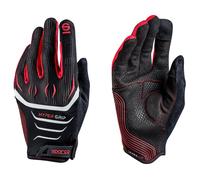 SparcoGaming Hypergrip breathable gaming glove, Black/Red, size 12