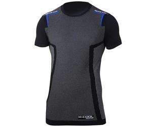 Sparco K-Carbon Short Sleeve T-Shirt Blue T Unisex Adult 42/50 EU, Multicoloured, 42/50 EU