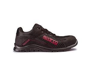 Sparco Lightweight Safety Shoes Practice S1P Nigel Black EU Size 48