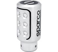 Sparco Manual Gear Shift Knob Racing Aluminium Universal, Silver