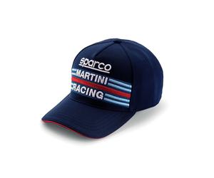 Sparco Martini Racing Flex Cap Lancia Rally Team Adult One Size in Navy Blue