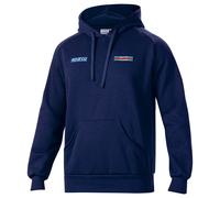 Sparco Martini Racing Hoody Hoodie Big Stripes Logo Lancia Rally Made in Italy