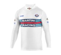 Sparco Martini Racing Long Sleeve T-Shirt - Cotton / Iconic Martini Design
