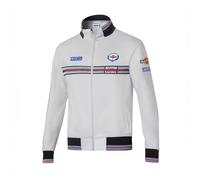 Sparco Martini Racing Mens Full Zip Sweatshirt Jacket Lancia Rally Team Fanwear