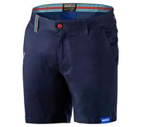 Sparco Martini Racing Shorts Smart Classic Design Cotton Lancia Rally Retro Fan