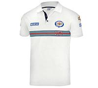 Sparco Martini Racing Sweatshirt, White, Standard Unisex Adult