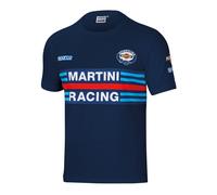 Sparco Martini Racing T-Shirt Mens Tee Iconic Lancia Rally Team Retro Edition