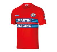 Sparco Martini Racing T-Shirt Mens Tee Iconic Lancia Rally Team Retro Edition