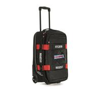 Sparco Travel Backpack Black/Martini Red R, Black Red, 42/50 EU