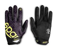 SPARCO MECA 3 GLOVES SIZE 10 (M) BLACK/YELLOW