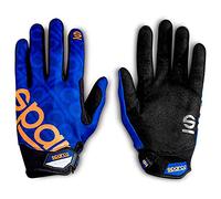 SPARCO MECA 3 GLOVES SIZE 11 (L) BLUE/ORANGE