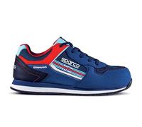 Sparco Unisex Gymnaskhana S1p Martini-r Shoes Size 45 Blue Driving Style Loafer, 10.5 UK