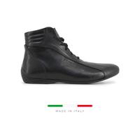 SPARCO MONZA-GP Trainers black leather Motorsports Driving Sneakers Shoes